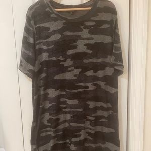 Lucky Brand Camo T-Shirt Dress